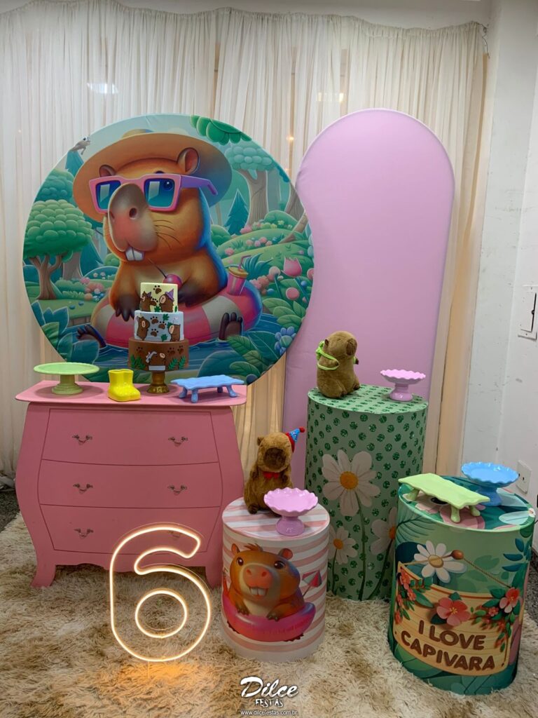 Leia mais sobre o artigo Festa Da Capivara Painel Redondo Com Oval Álbum II