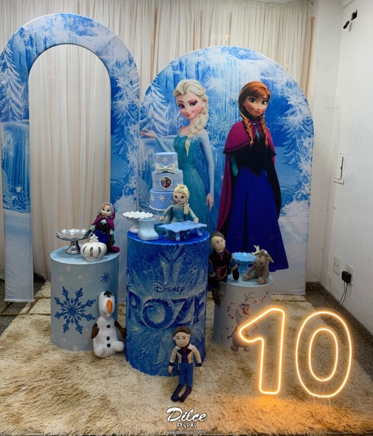 Leia mais sobre o artigo Frozen Painel Oval Com Portal Álbum II