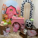 Leia mais sobre o artigo Fazendinha Rosa Painel Romano/Oval e Portal Álbum I