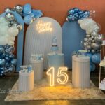 Leia mais sobre o artigo Adulto – 15 Anos – Fundo Do Mar Painel Branco Ripado – Trabalho de Bolas Com Arco Orgânico