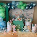 Leia mais sobre o artigo Festa do Fundo do Mar 6 Anos – Trabalho de Bolas Com Arco Orgânico