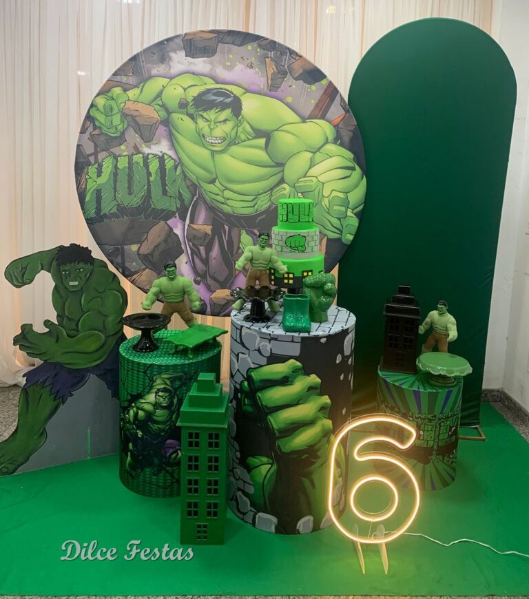 Leia mais sobre o artigo Festa do Hulk Painel Redondo e Oval – Álbum II