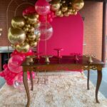 Leia mais sobre o artigo Festa Com Painel Oval/Romano Pink – Adulto – Trabalho de Bolas Com Arco Orgânico