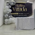 Leia mais sobre o artigo Trabalho e Ornamentação em Balões com Arco Orgânico – Ano Novo – Réveillon