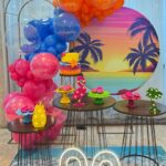 Leia mais sobre o artigo Tardezinha/Tropical Painel Redondo e Portal Álbum V- Trabalho em Balões com Arco Orgânico