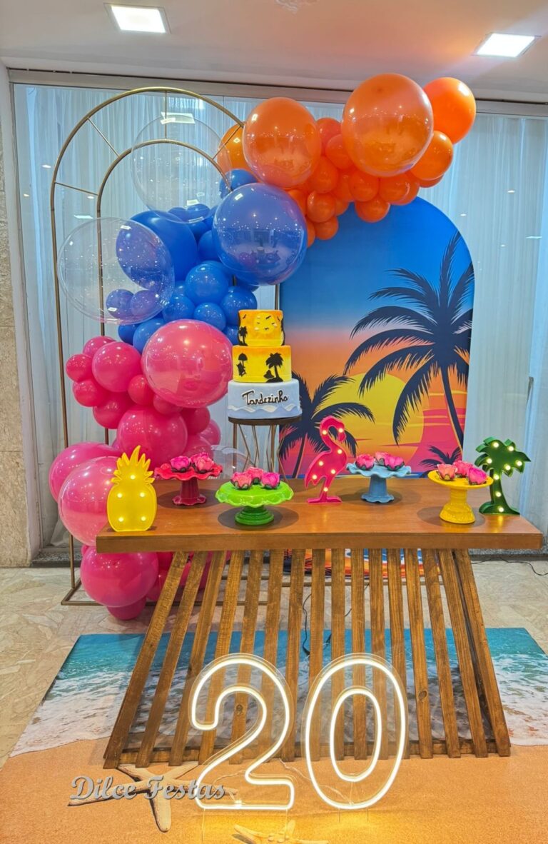 Leia mais sobre o artigo Tardezinha Painel Redondo e Portal Álbum VII – Trabalho em Balões com Arco Orgânico