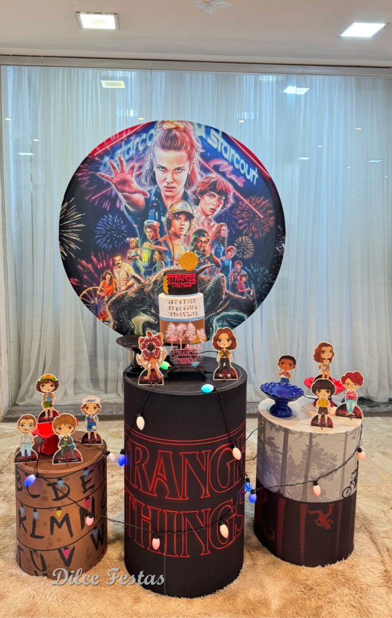 Leia mais sobre o artigo Stranger Things Painel Redondo Álbum I