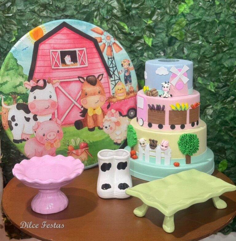Leia mais sobre o artigo Mini Kit Painel Redondo 50 cm / Kit Escola Álbum I Menina