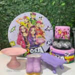 Leia mais sobre o artigo Mini Kit Painel Redondo 50 cm / Kit Escola Álbum I Menina